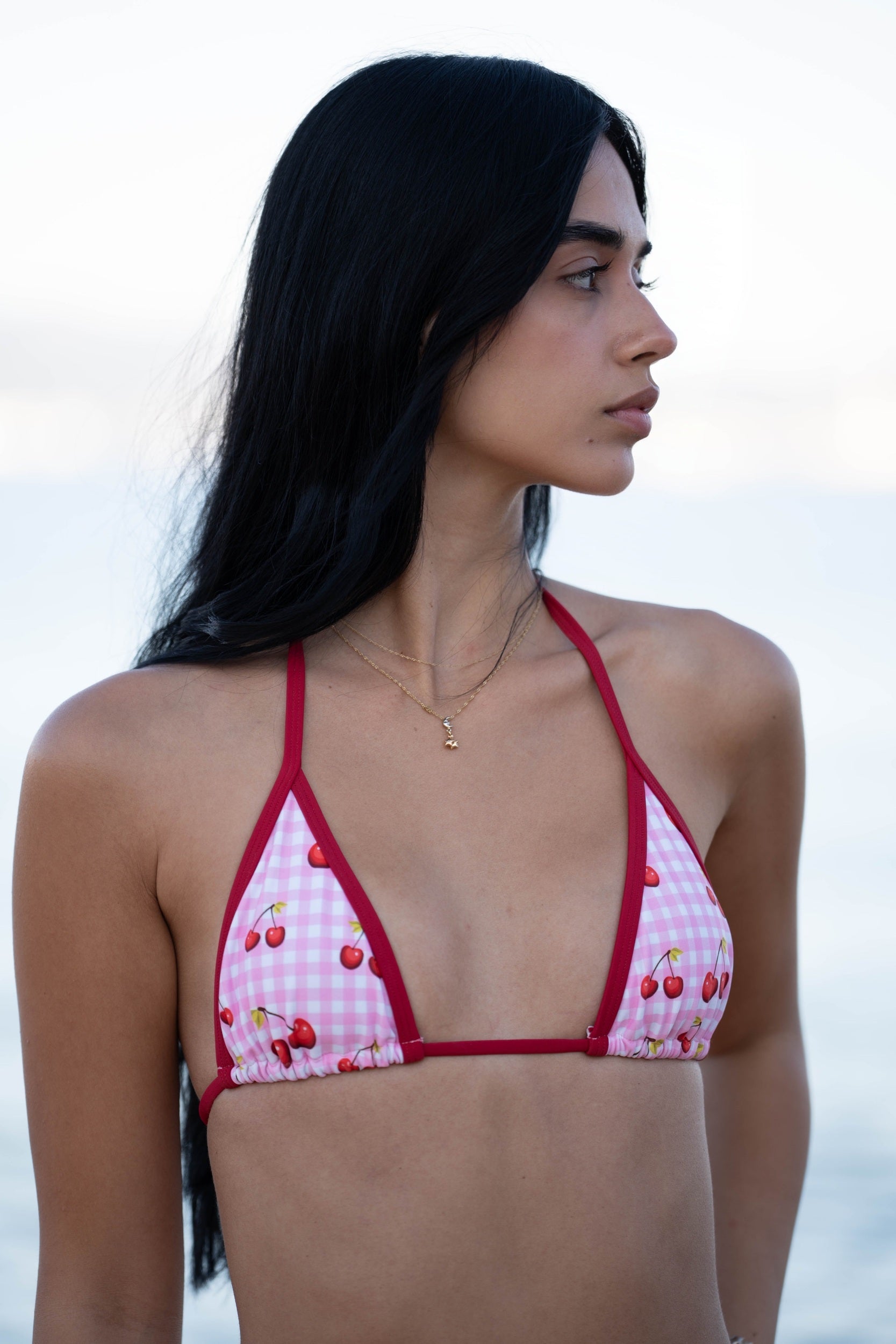 CANCUN TOP - CHERRY